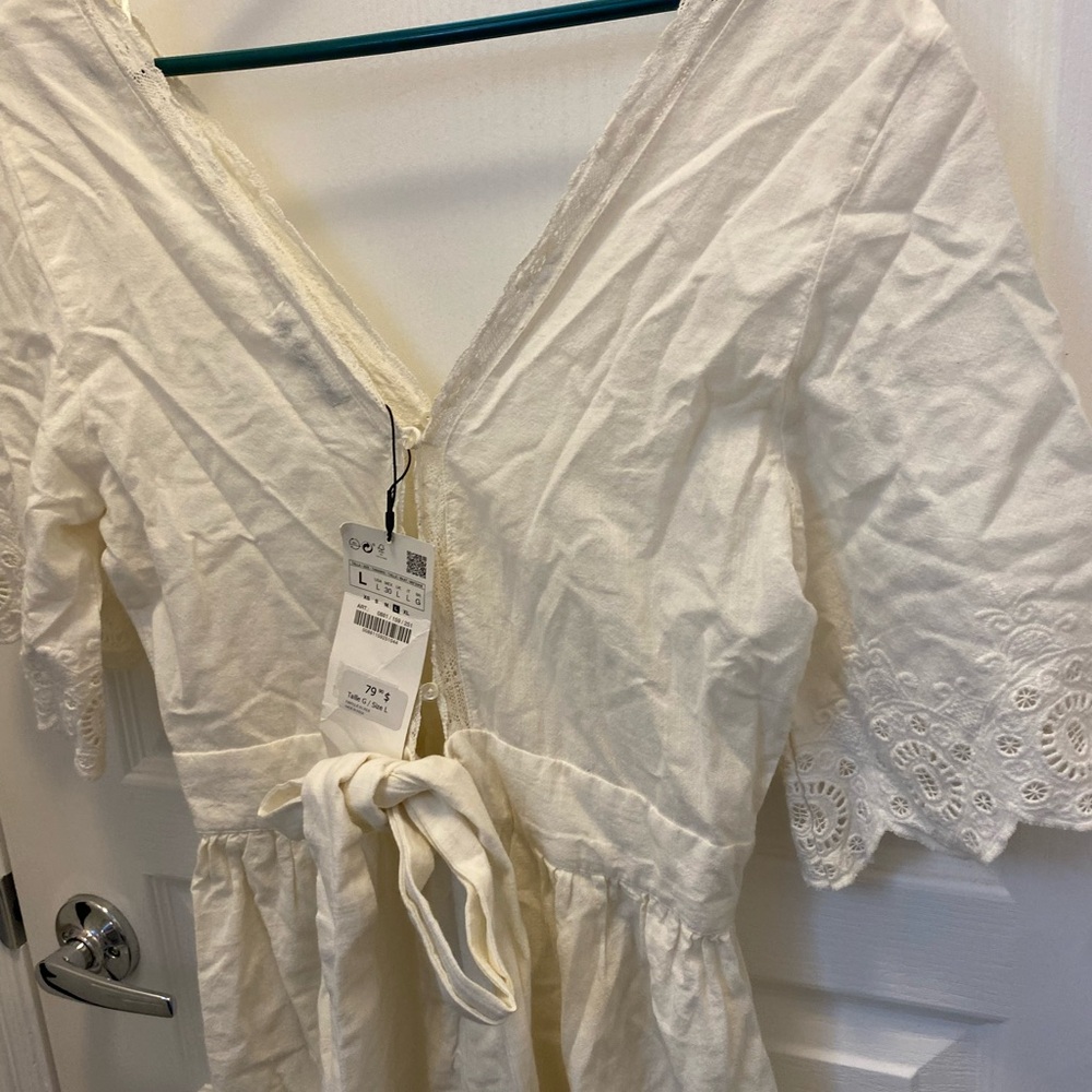 White Zara Dress - Picture 2 of 5